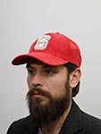 Бейсболка STETSON арт. 7721147 BASEBALL CAP SUSTAINABLE CORDUROY (красный)